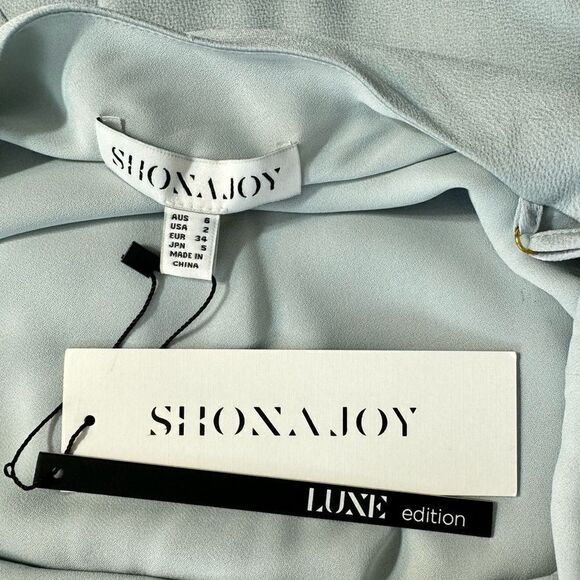 NEW Shona Joy Bias Cowl Slip Maxi Dress Cloud Blue Size 2 - Picture 7 of 10